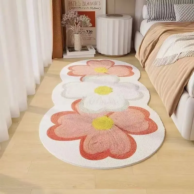 Florales Muster Läufer Teppich