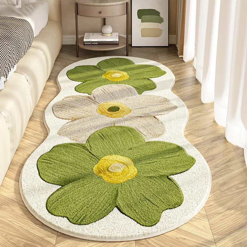 Florales Muster Läufer Teppich