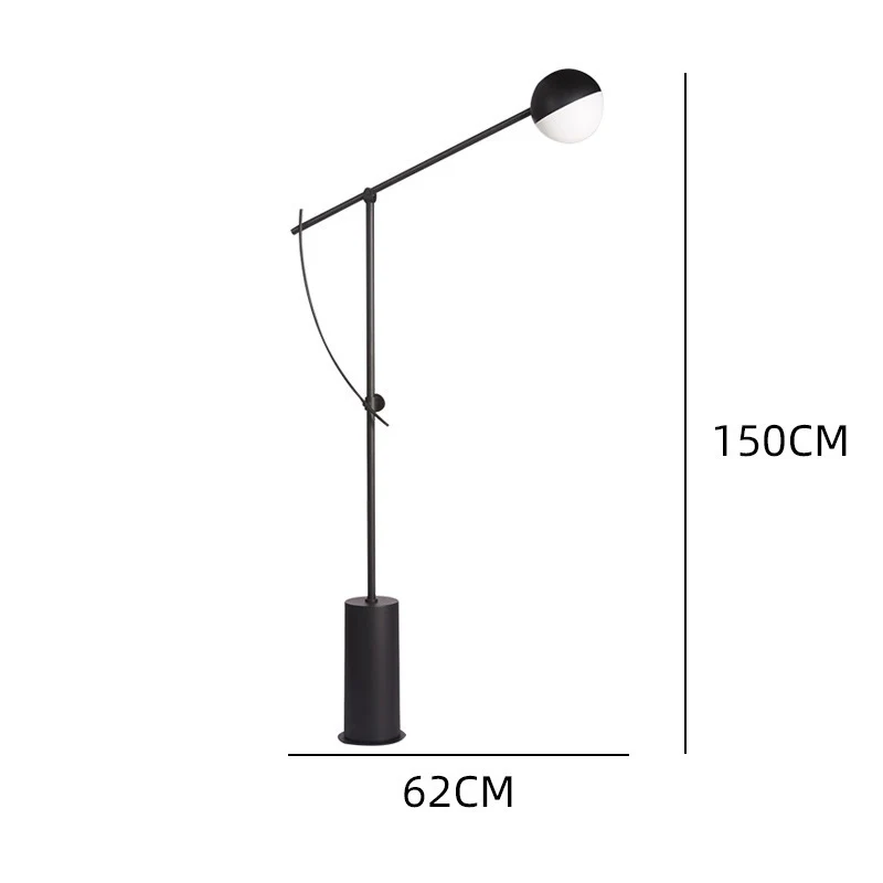 Verstellbare Bogenstehlampe mit stilvollem Design