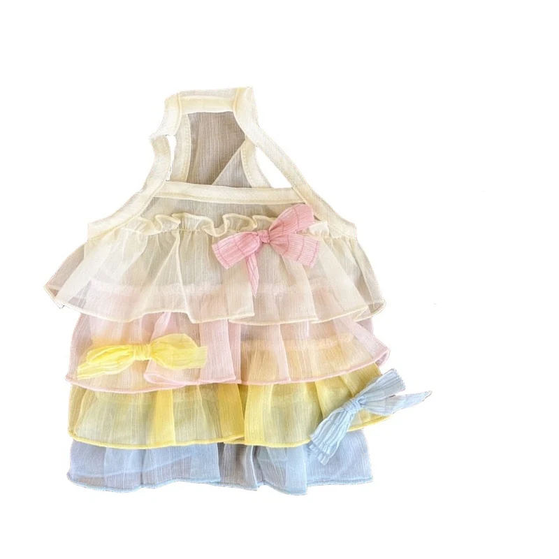 Schichtiger, transparenter Tüll-Harness-Tutu-Rock mit Satin-Akzent