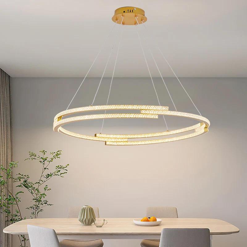 Modern Minimalist Ring Kronleuchter
