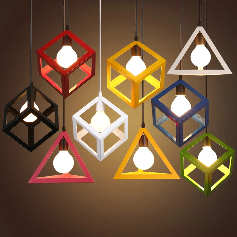 Moderne geometrische Pendelleuchte