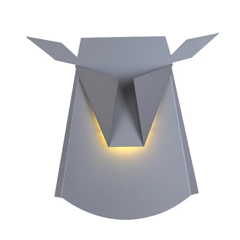 Kreative tierische Wandlampe
