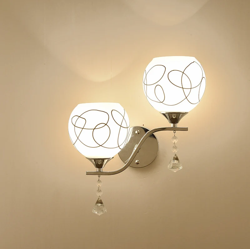 Modern Elegante Doppel-Glühbirnen Wandleuchte