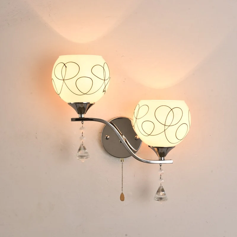 Modern Elegante Doppel-Glühbirnen Wandleuchte
